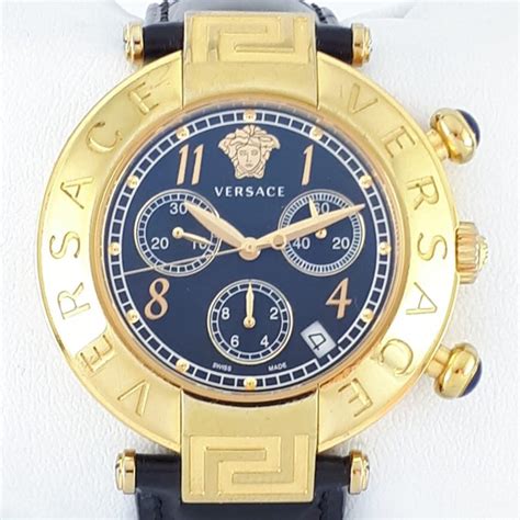 versace gold mens watch|versace watch with chronograph q5c.